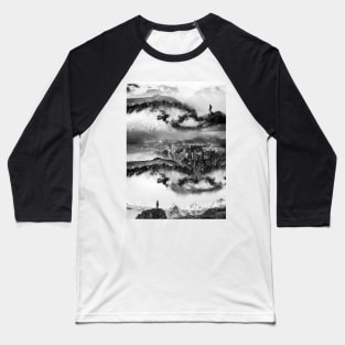 Lost city of Black Oz Baseball T-Shirt